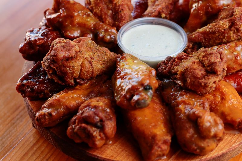 Garlic aioli dipping sauce