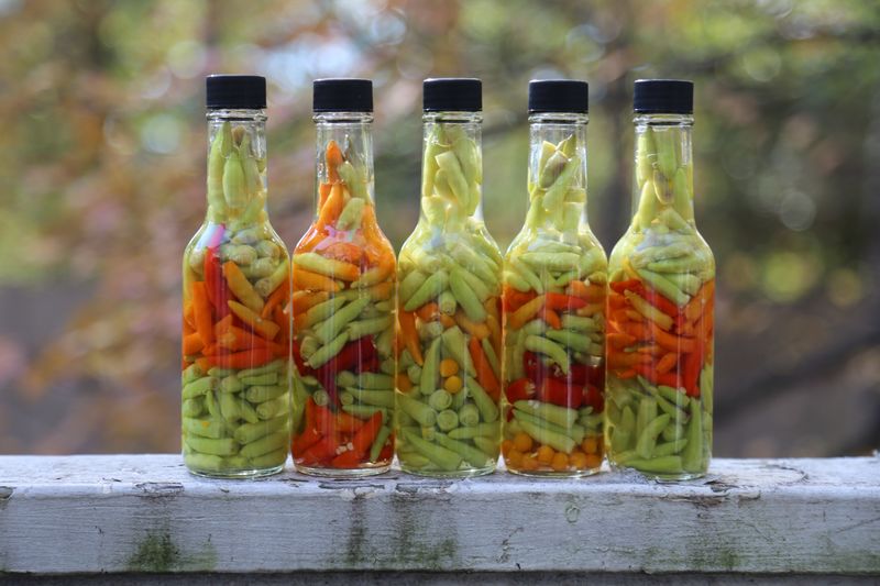 Mango habanero tropical sauce