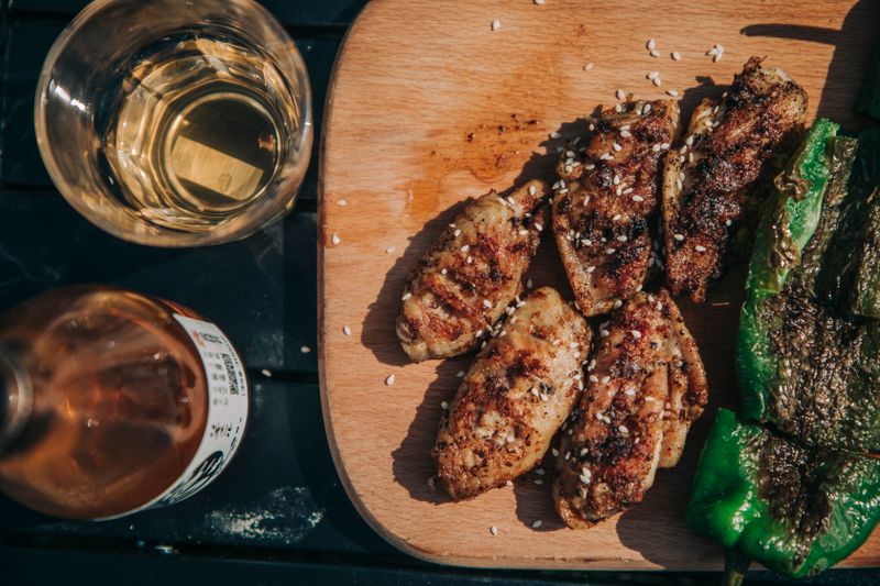 Lemon Pepper dry rub wings